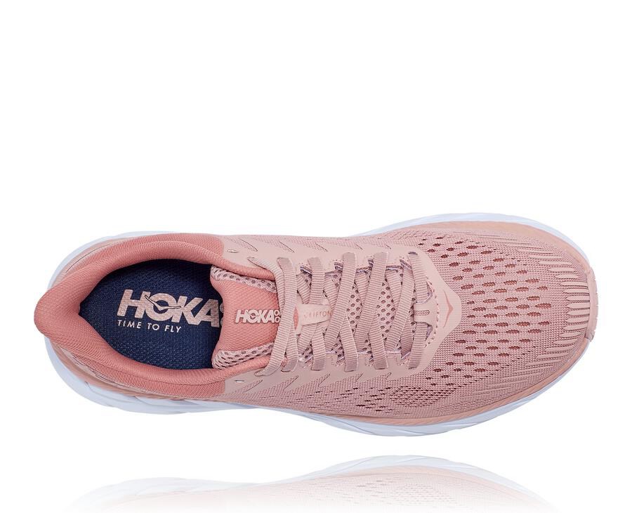 Hoka One One Hardloopschoenen Dames - Clifton 7 - Roze - NX9815076